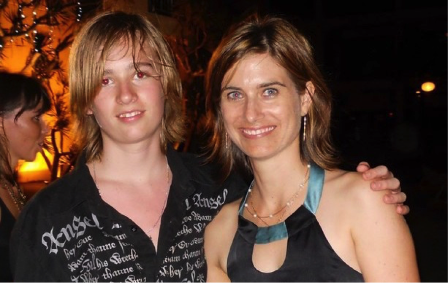 Myself (Michael Brown) and Miranda Benhayon, Vietnam 2010