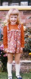 Rachel Hall (Age 3): Relaxed, cheeky and playful, full of life